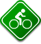 Cycling and Pedestrians Sign