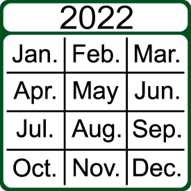 2022 Performance Measures Calendar