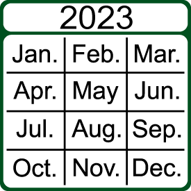 2023 Performance Measures Calendar